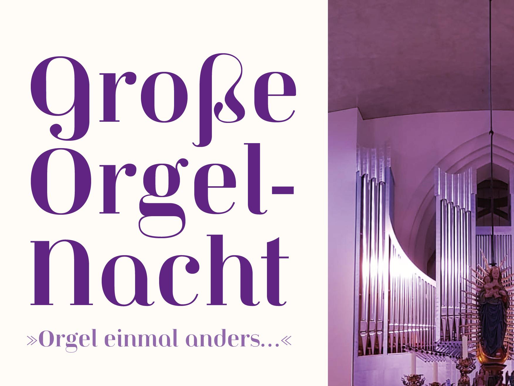 Große Orgel-Nacht „Orgel einmal anders…“ (c) Christkönig Erkelenz 2024 (SK)